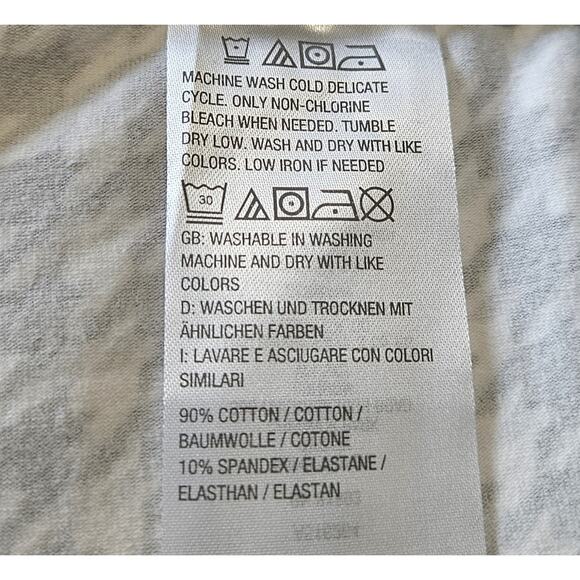 DENIM & CO Women's XL Pants Leggings Houndstooth Black White Gray Ankle Stretch - Picture 8 of 8